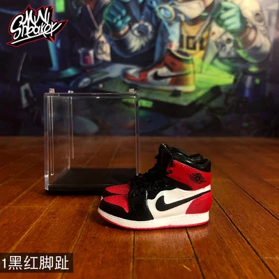 22 Кроссовки на воздушной стерео 3D Jordan 1 модель Дисплей украшения аксессуары для автомобильного интерьера пары Для мужчин и подарки женщине на день рождения - Цвет: 22