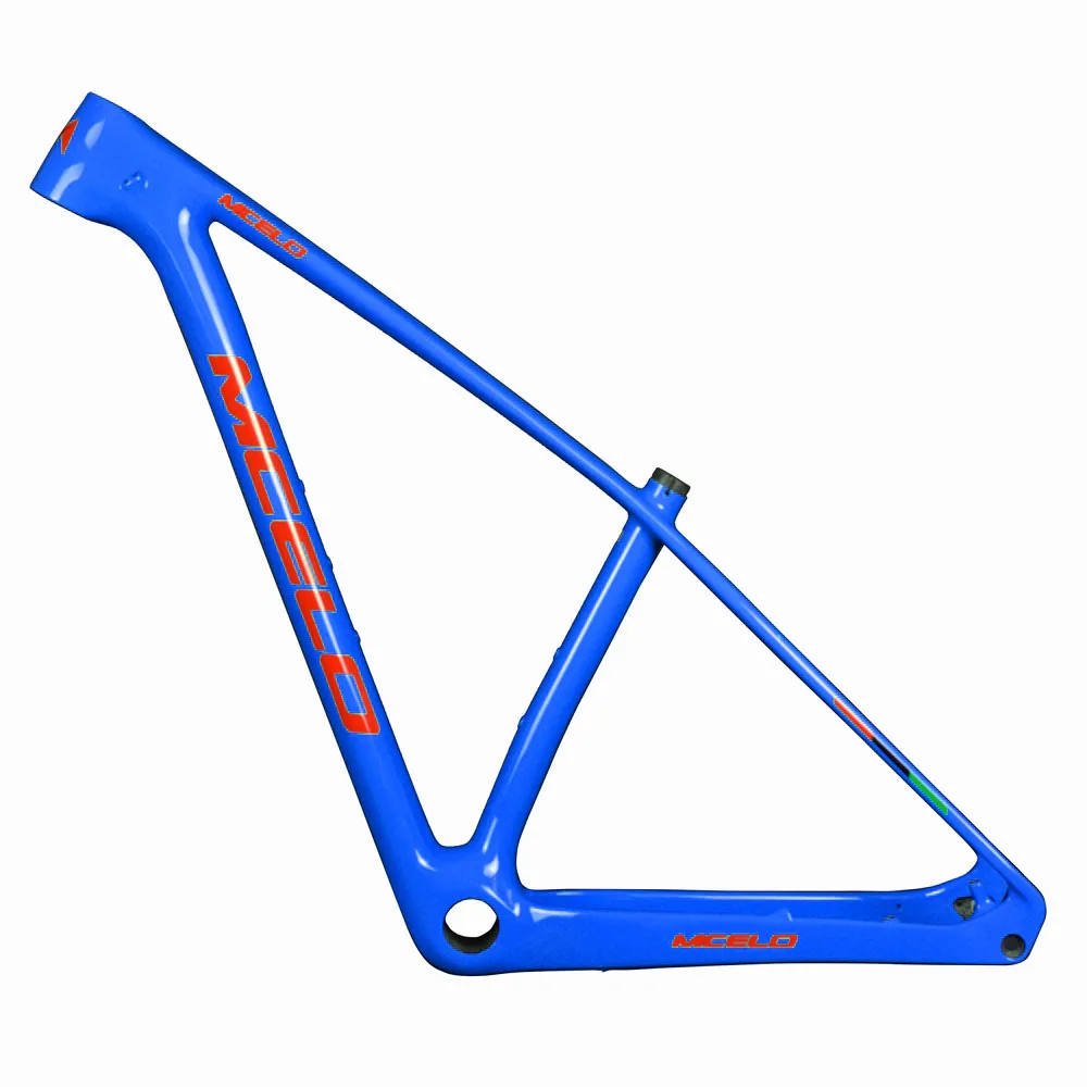 blue 27.5er 17M T800 углерода mtb рама 29er mtb углеродная рама 29 углерода крепежная рама для горного велосипеда 142*12 или 135*9 мм раме велосипеда - Цвет: blue 27.5er 17M