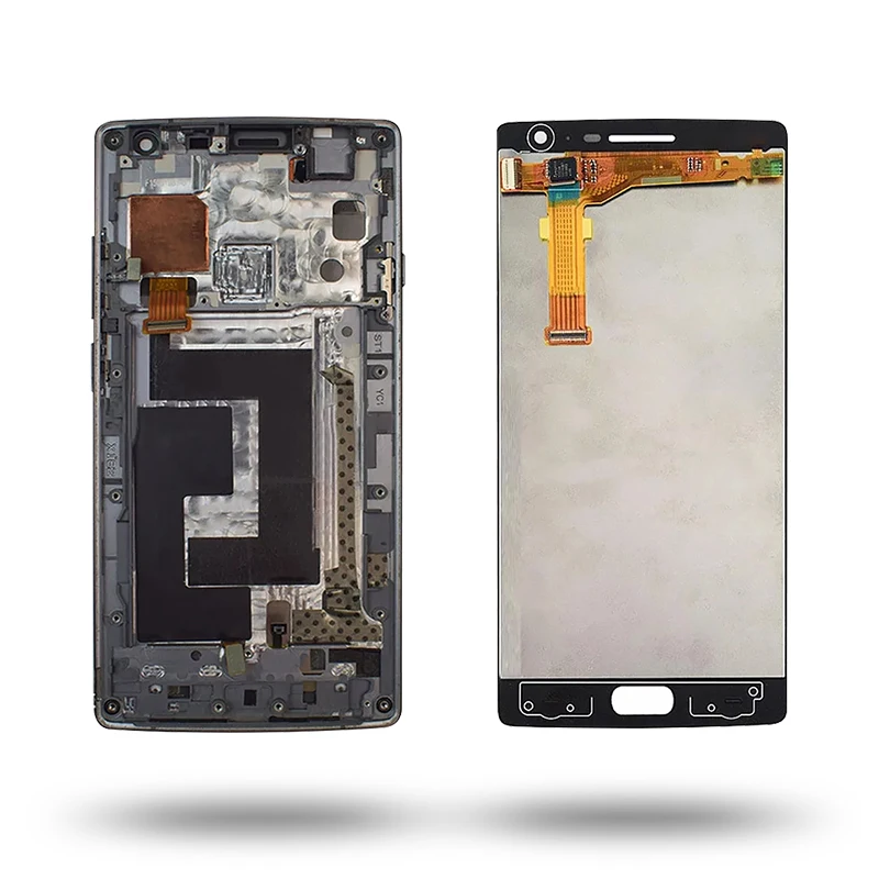 5," для Oneplus 2 A2001 lcd сенсорный экран дигитайзер запасной дисплей на замену частей с рамкой для Oneplus 1+ A2003 A2005