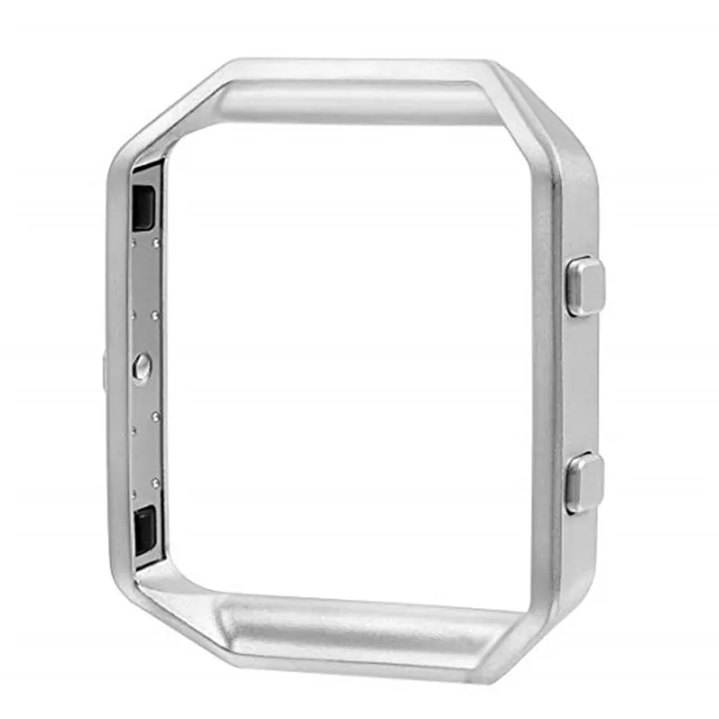 Ремешок из нержавеющей стали для Fitbit Blaze, магнитная Миланская петля, Женский Мужской сменный ремешок для Fit bit Blaze, браслеты - Цвет ремешка: silver frame