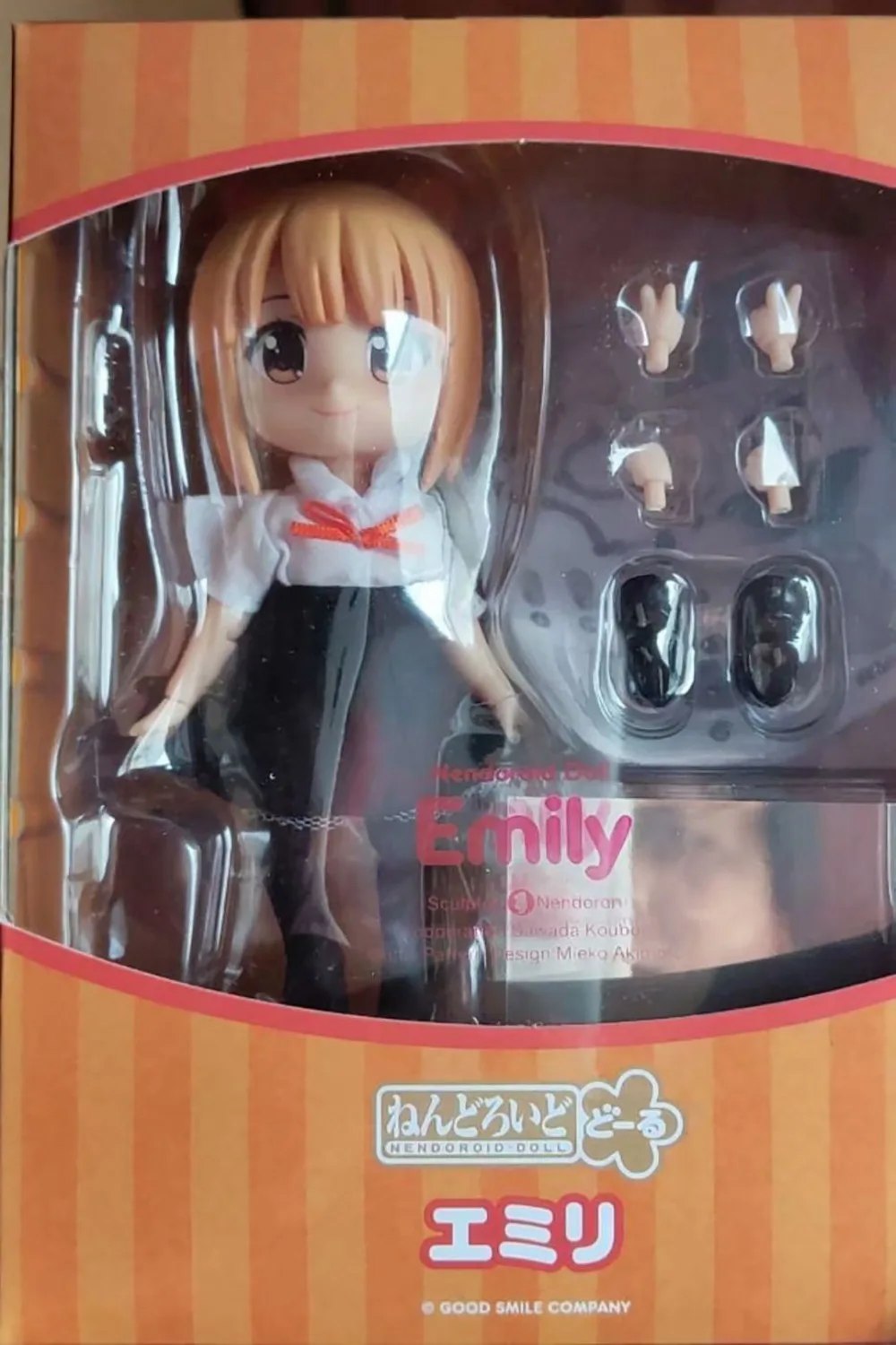 Настоящая одежда может быть разделена Nendoroid GSC Emily Ryo ПВХ фигурка Коллекция Модель игрушки куклы