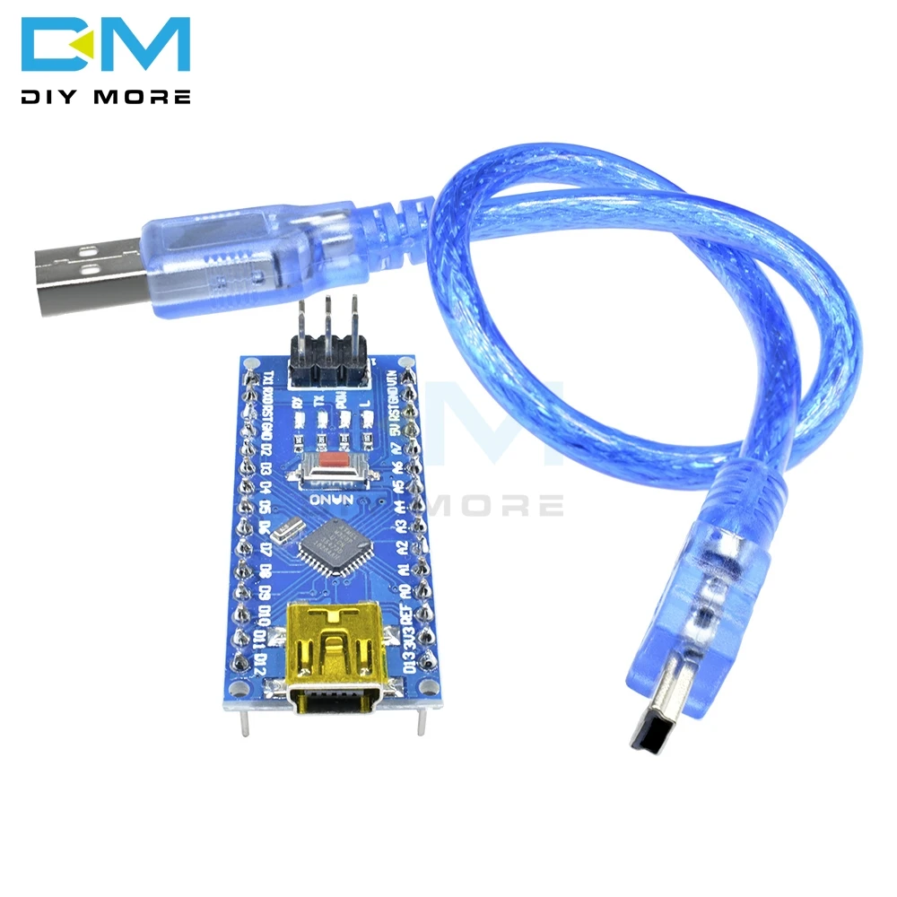 Плата микро контроллера Nano CH340 V3.0 5 шт. мини драйвер USB ATmega328 В 16 м плата