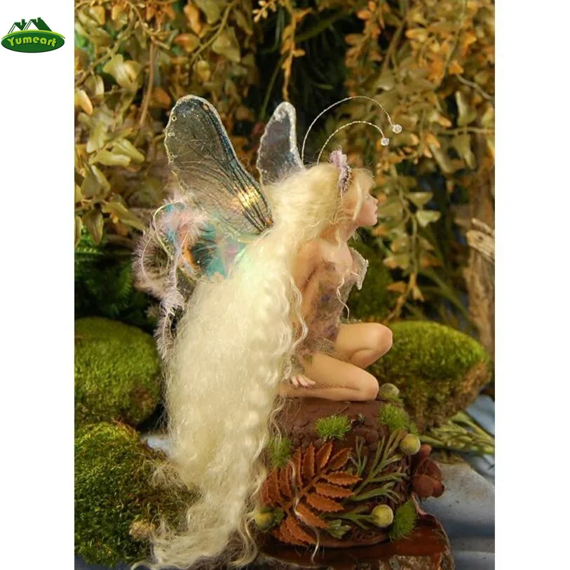 YUMEART Популярные домашний декор Алмазная вышивка персонажей сказочной бабочки