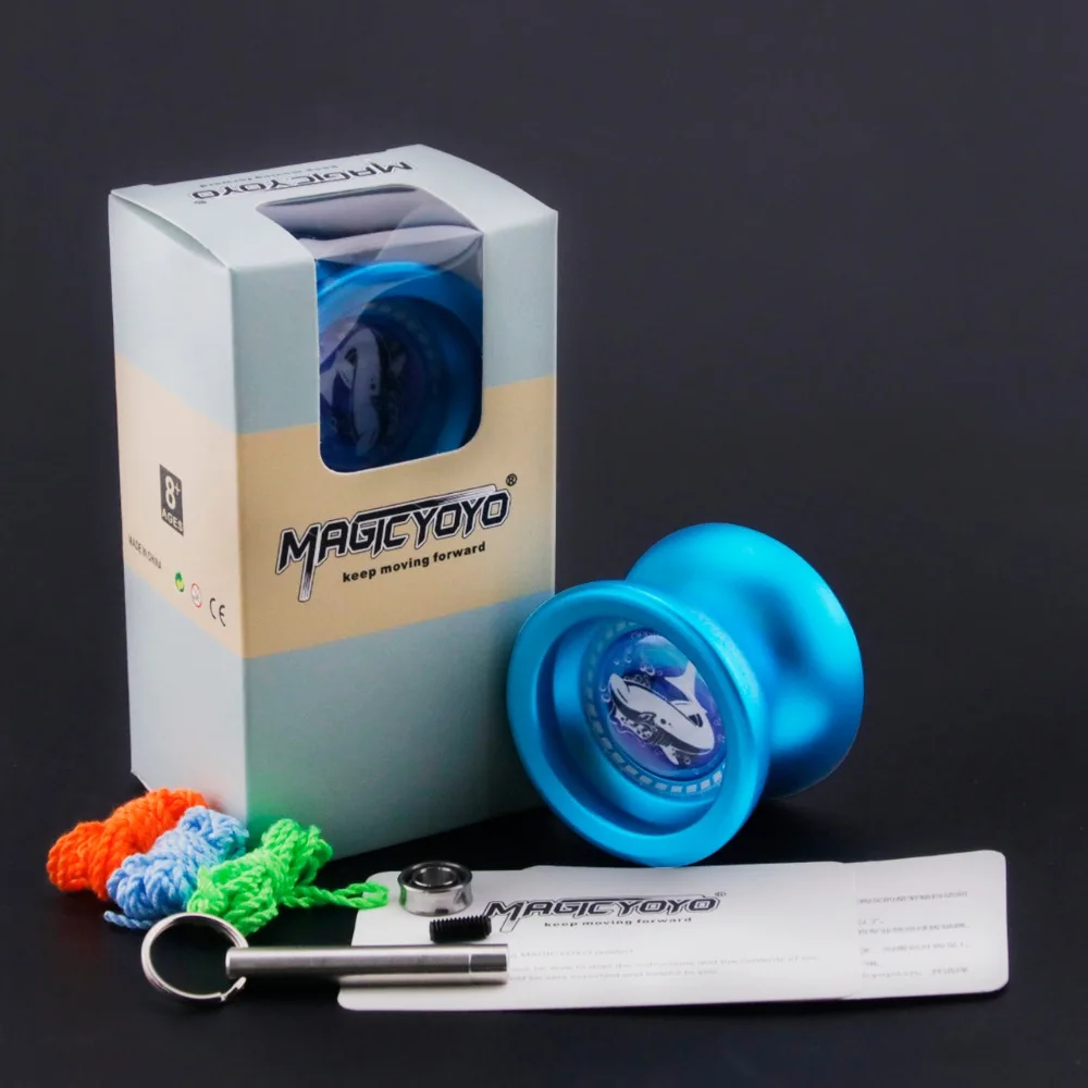 Новое поступление MAGICYOYO T9 профессиональный yoyos металлическая Бриллиантовая
