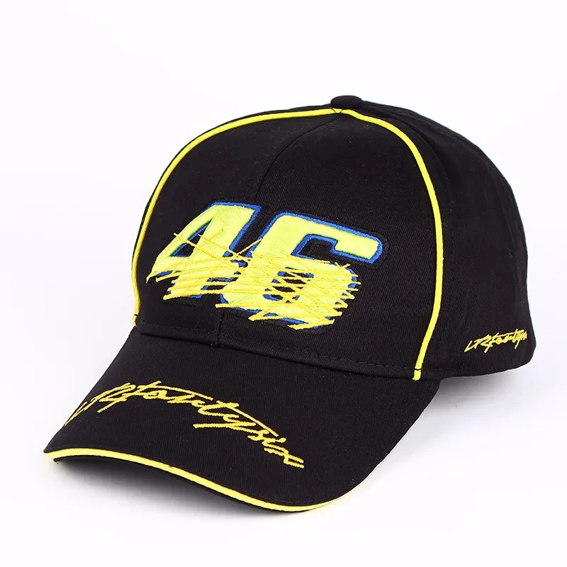 Автомобиль Мотоцикл Race Rossi VR 46 F1 сетки Бейсбол Кепки Мотокросс Шапки для Для