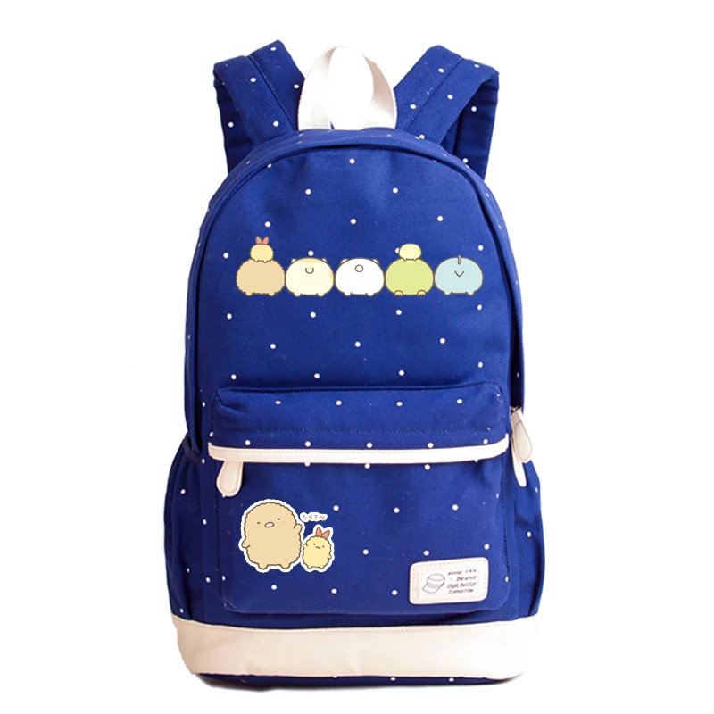 Kawaii sumikkourashi холщовые школьные сумки милые женские розовые рюкзаки Mochila Feminina девочки походный рюкзак для ноутбука рюкзак