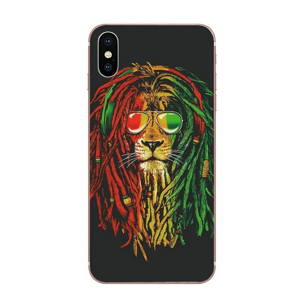 Bob Marleys Lion Rasta Reggae For Xiaomi Redmi Note 2 3 3S 4 4A 4X 5 5A 6 6A Pro Plus Back Phone Case | Мобильные телефоны и