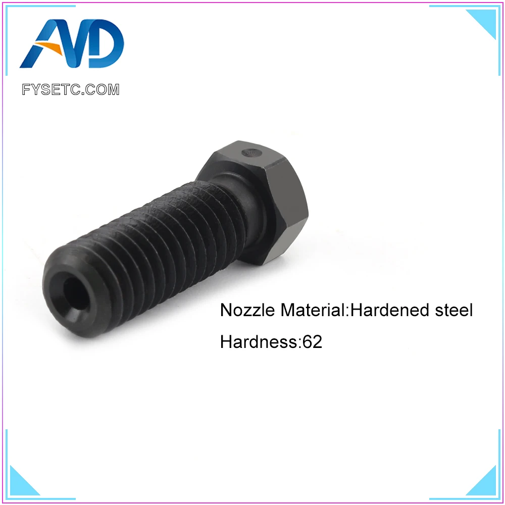 Насадки из закаленной стали для высокотемпературной 3d-печати 10 шт. | Компьютеры и