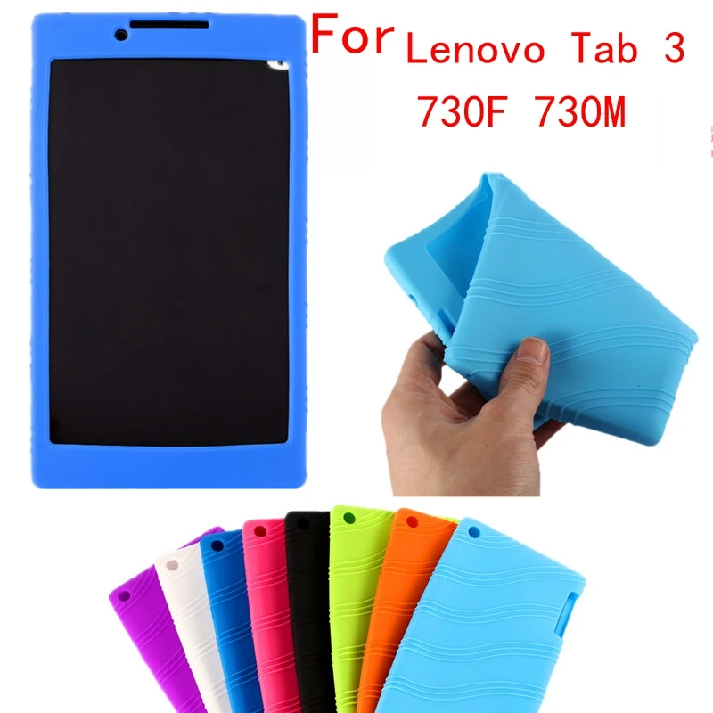 Чехол для Lenovo Tab 3 730F 730M 7 0 дюймов мягкий силиконовый резиновый ТПУ защитный чехол