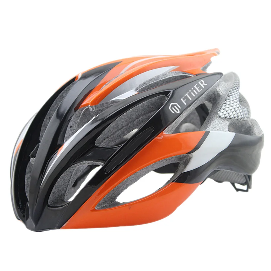 Ftiier Bicycle Helmet Cycling Ultralight Outdoor Sport Road Bike Helmets Camping Hiking MTB Motorcycle Safety Hat 56-62CM 4Color | Спорт и