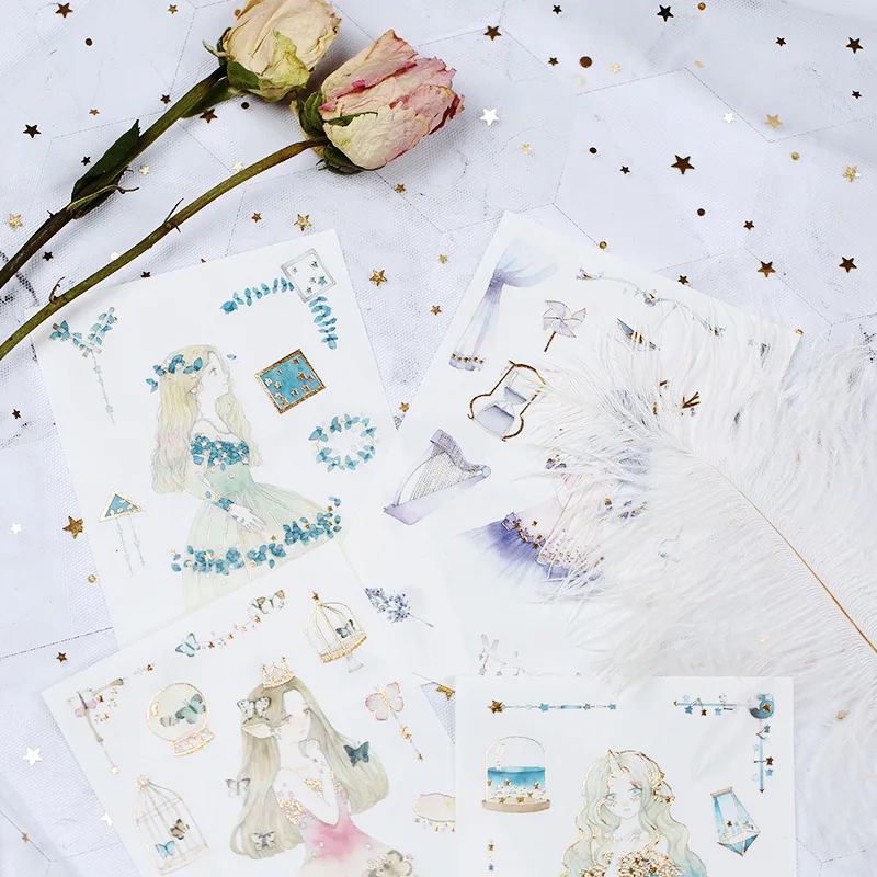 Ретро Nun Tarot старый мальчик девочка декоративный планировщик стикер s DIY дневник в
