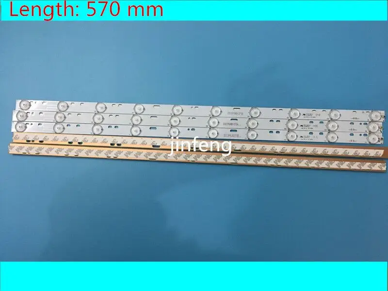Новые 3 шт. * 10 светодиодов в 32 '骒 мм 17 светодиодные лампы с подсветкой