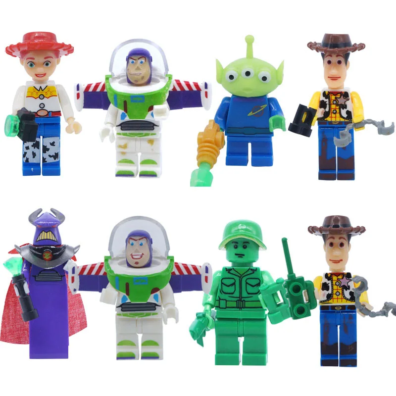 Робот disney Toys Story 4 фигурка 5 см детские игрушечные инопланетяне Базз Лайтер строительные блоки детские игрушки для детей