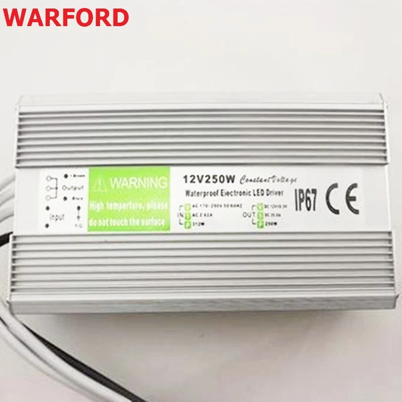 Бесплатная доставка DC 12 V 10 w/15 w/20 w/25 w/30 w/36 w/45 w/50 w/60 w/80 w/100 w/120 w Led адаптер