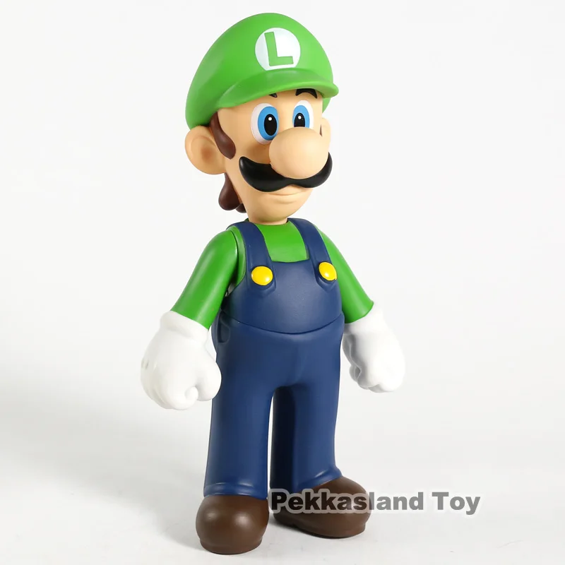 Super Mario Bros Луиджи, Марио, Йоши, ПВХ фигурки, подвижные детские игрушки 22-24 см