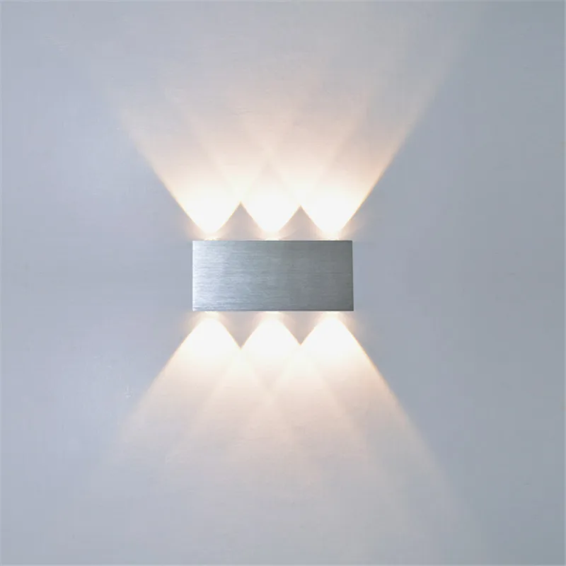 2018 NEW Indoor 6W 8W LED Wall Lamps AC100V/220V Aluminum Decorate Sconce bedroom living room restaurant Light | Лампы и освещение