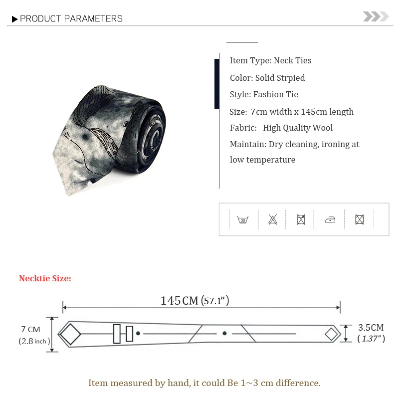 

2019 New Designer Men Ties Chinese Style Classic Retro Ink Painting Pattern Men Tie for Party Wedding Neckties with Gift Box