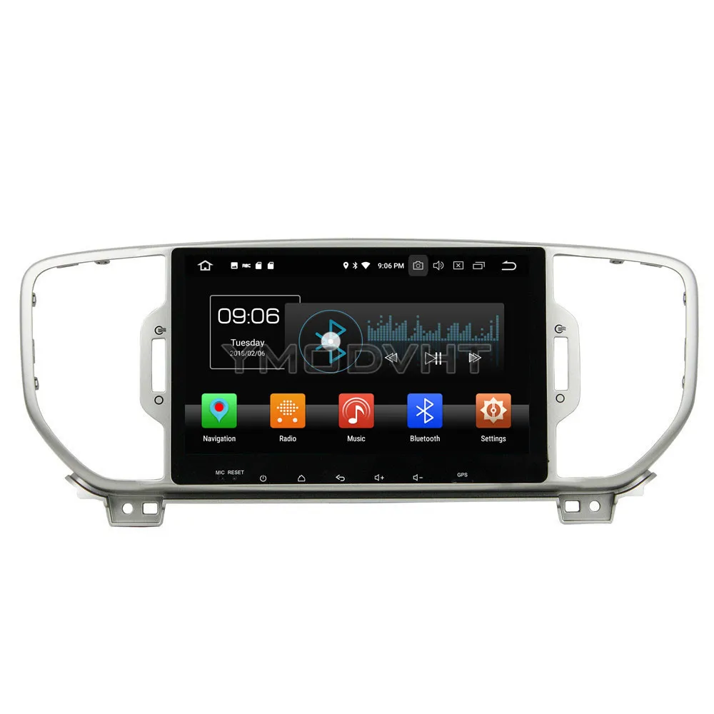 YMODVHT 9 дюймов 1024*600 Android 8 0 Восьмиядерный PX5 4 Гб ОЗУ 32 ПЗУ автомобильный DVD плеер