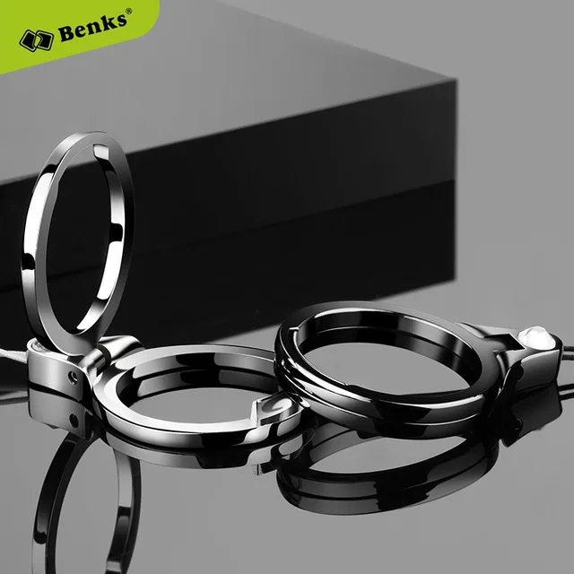 Benks 360 градусов металлический палец кольцо струнный держатель Мобильный смартфон