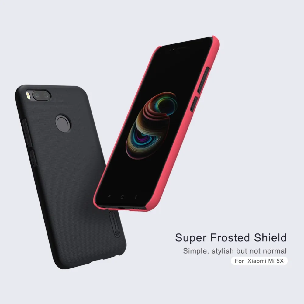 Nillkin Super Frosted Shield Жесткий Чехол для Xiaomi mi 5X/mi A1/mi 5X + Телефон Бесплатная держатель