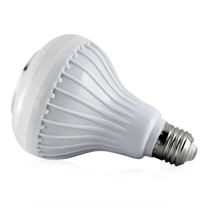 Умный E27 светодиодный 220 V rgb колонка с Bluetooth музыкальная лампа беспроводная игра