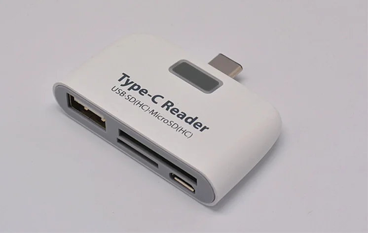 Кард-ридер Moveski T500 Type C USB 4 в 13 1 OTG концентратор адаптер Micro SD/TF флэш-карта памяти |