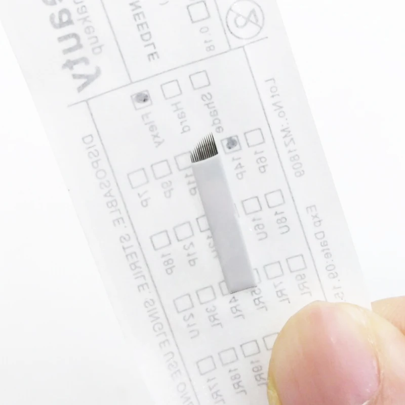 MZ Beauty микроблейдинг иглы для тату Agujas Tebori microblade pmu 3D вышивка расходные материалы в