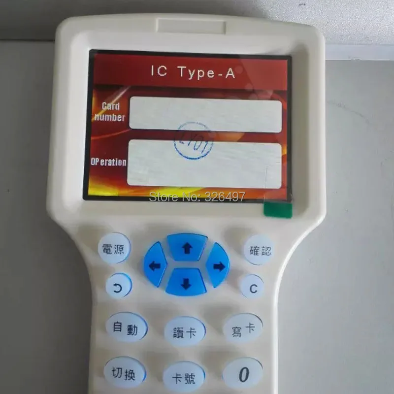 10 Частота RFID 125 кГц-13,56 МГц IC NFC/ID карта RFID копировальный считыватель и писатель/Программист RFID Дубликатор английская Голосовая версия