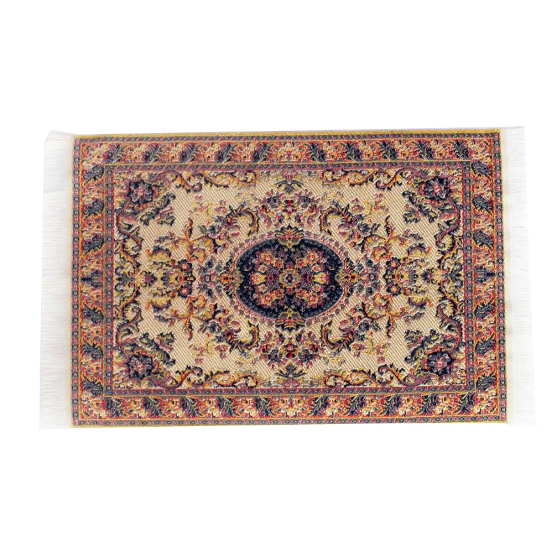 Коврик в турецком стиле миниатюрный тканевый коврик с вышивкой подходит для