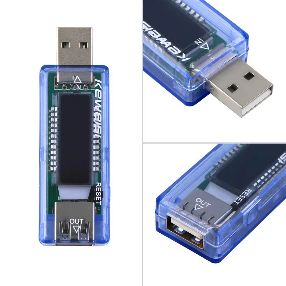 Nartor RC KWS-V20 KWS-V21 ЖК-дисплей USB детектор вольт Ток Напряжение Емкость Тестер