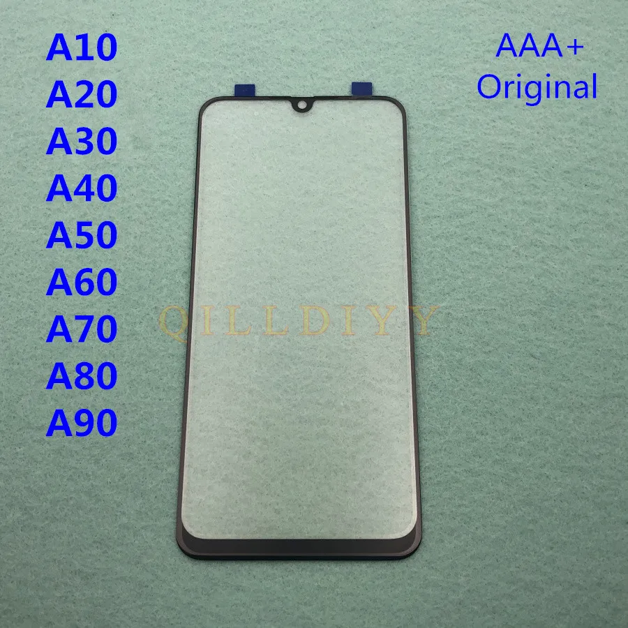 Внешний стеклянный объектив для samsung Galaxy A50 A30 A10 A20 A40 A60 A70 A80 A90 ЖК-дисплей сенсорный экран фронтальный+ B-7000 клей