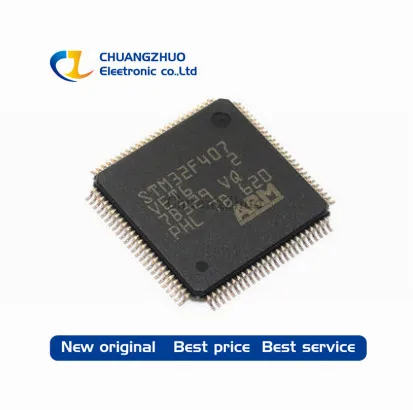 Новый оригинальный STM32F407VET6 STM32F407 MCU 32BIT 512KB FLASH 100LQFP