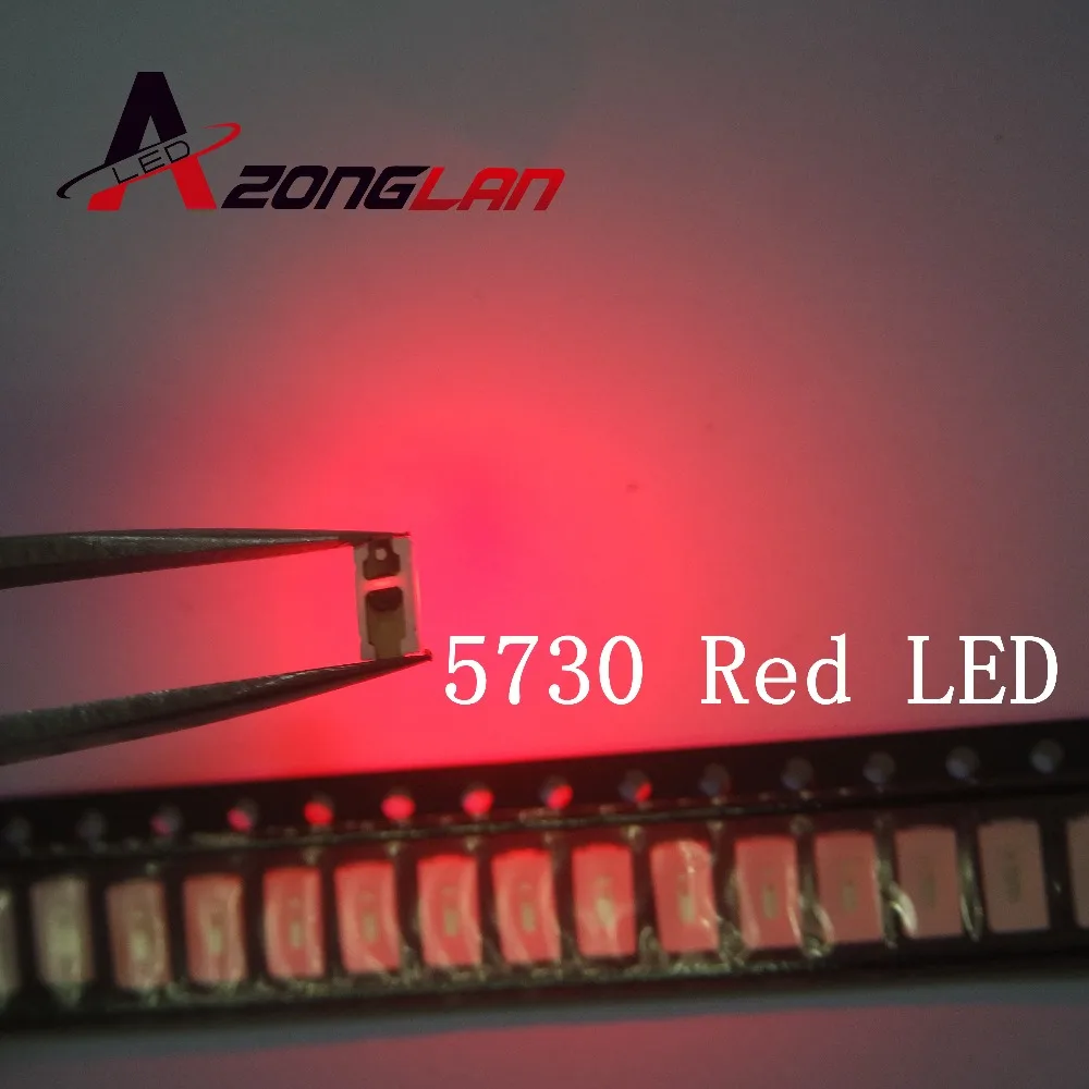 100 шт светодиодные диоды SMD 5730 5630 диод ассортимент СВЕТОДИОДНЫЙ Набор