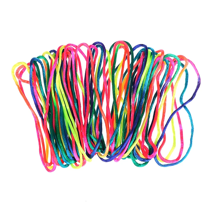 

10meter Satin Nylon Cord Solid Rope For Jewelry Making Beading Cotton Cord For Baby Braided Silk Cord