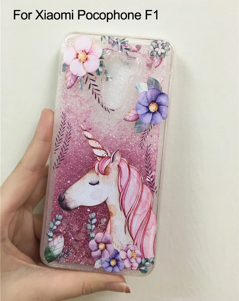 Единорог; Фламинго цветок Dyna mi c Жидкий чехол для Xiaomi mi A1 A2 Lite 6 5 5C 5S mi 8 Lite mi 9 SE mi 9t Pro mi x 2 2S Max 2 3