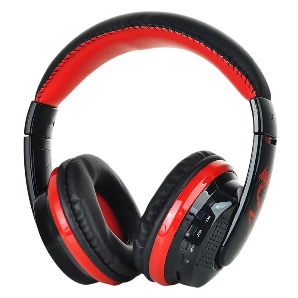 Новые Bluetooth наушники Голосовая гарнитура с микрофоном FM/sd-картой для ПК ноутбука