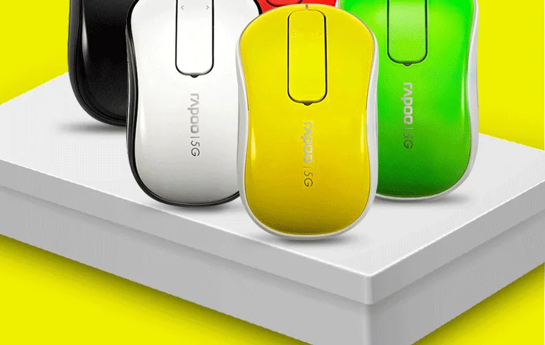 Rapoo T120P беспроводная сенсорная мышь роликовая мышь офисная мышь для ноутбука компьютерная мышь