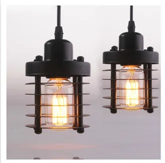 Современный винтажный регулируемый металлический подвесной светильник в стиле