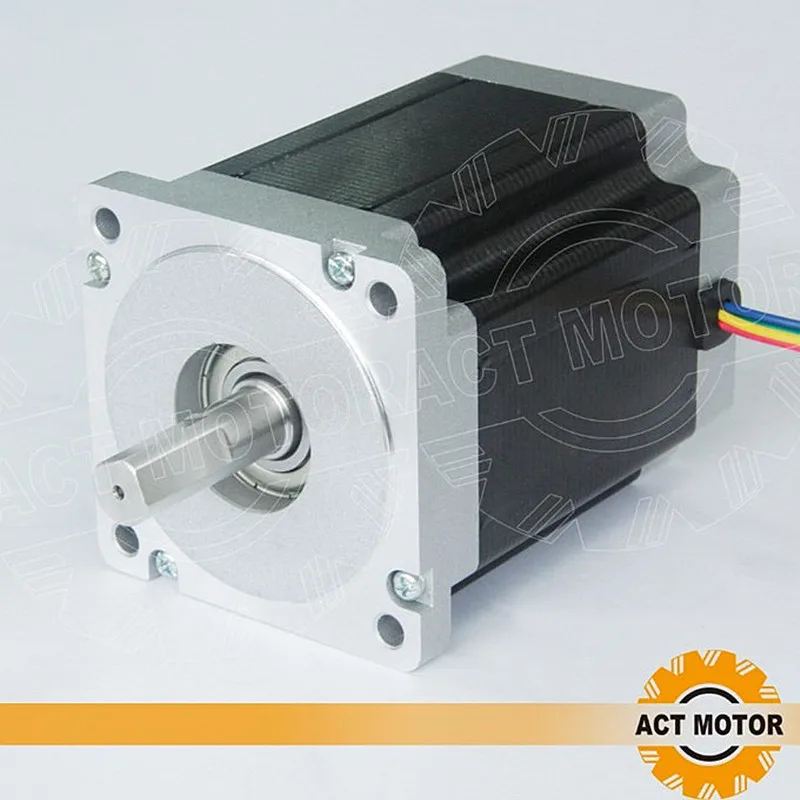 ACT Мотор 1 шт. шаговый двигатель Nema34 34HS9456 1090oz in 99 мм 5.6A 4 проводной 2 фазный CE ISO ROHS