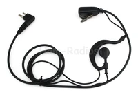 new black 2 pin earpiece for motorola radio gp2000 gp2100 gp300 gp308 gp68 gp88 pro1150 pro2150 pr ep450 ep350 hot black