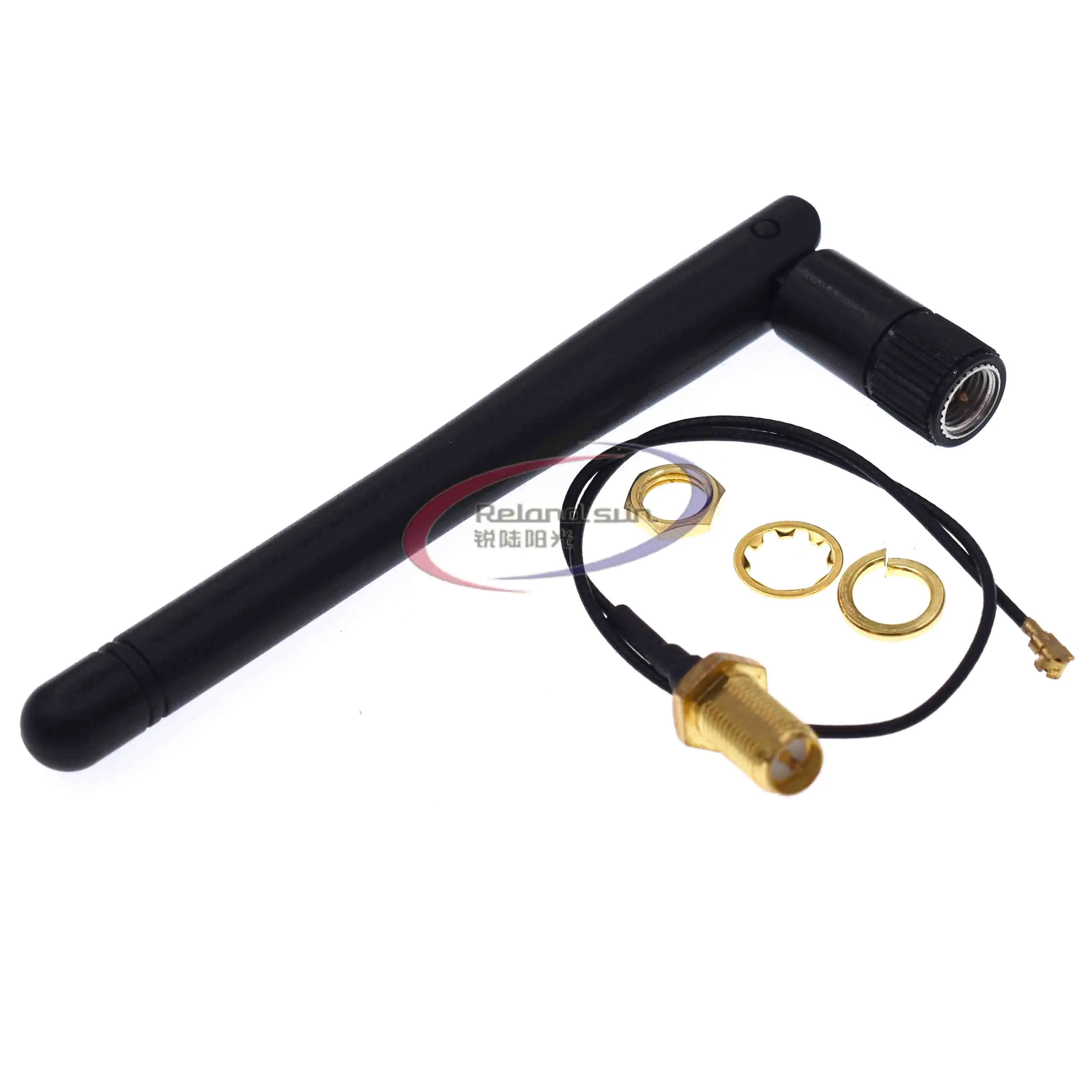 Антенна-Удлинитель 3 дБи 2 4G для модуля ESP8266 ESP-02/ESP-05/ESP-07 NRF24L01 + PA CC2500 | Электронные