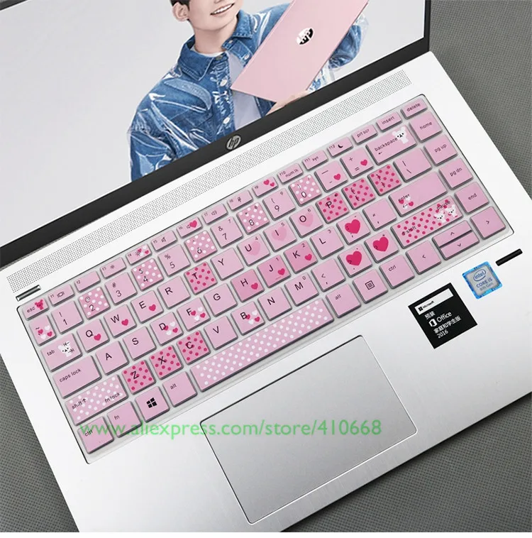Для hp Probook 440 G5 66 245 246 G6 840 820 G3 450 G4 EliteBook 1040 G3 14 дюймов Чехол для клавиатуры ноутбука протектор Кожаный силикон