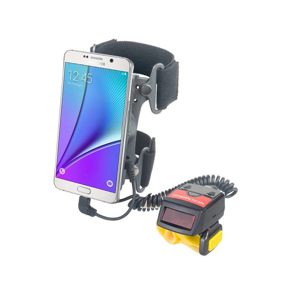 Generalscan GS WT1000 HP 1D Лазерный Bluetooth проводной кольцевой сканер штрих кода и носимый