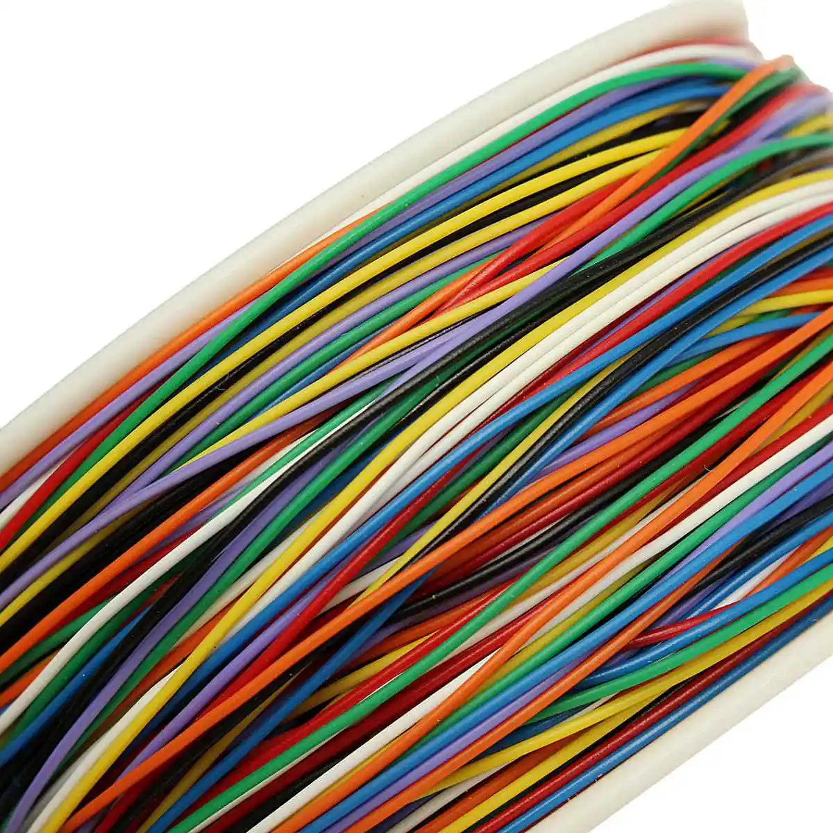 8 цветов 30AWG 0 25 мм электрические провода Оловянная медная проволока обмотка пин