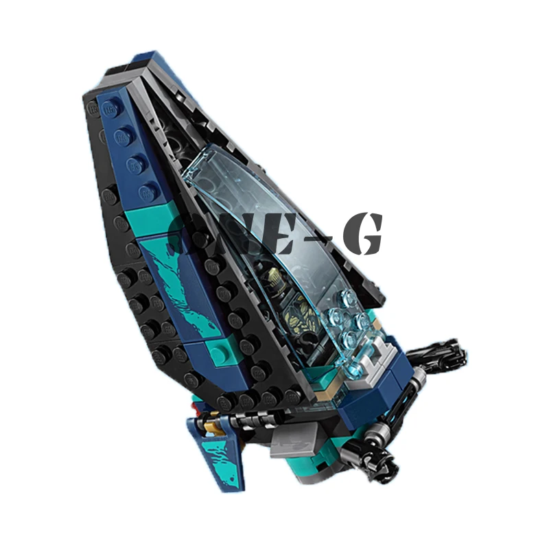Строительные блоки Outrider Dropship Attack 07104 134 шт совместимые legoingly Marvel 76101 кирпичи