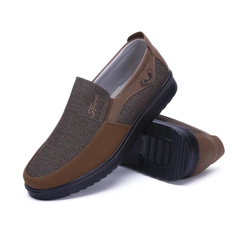 ZUNYU New Canvas Loafers Shoes Slip on Men Casual Summer 2019 Breathable Fashion Soft Flat Driving Size 38-50 | Обувь