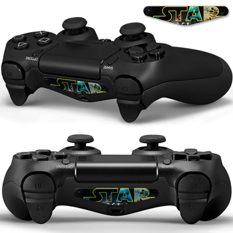 10 2 шт./лот светодиодный светильник штрих-наклейка для Playstation 4 PS4 пользовательская наклейка игровой светильник стикер для PS4 Dualshock контроллер - Цвет: 10