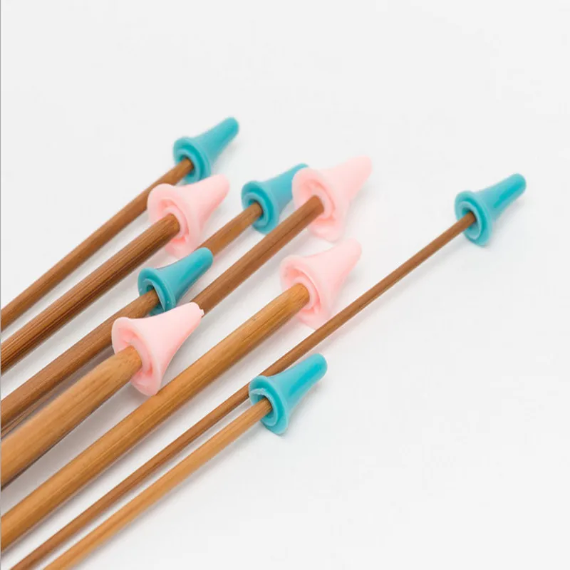 40 шт. резиновые вязать Вязание иглы точка защитные пробки крючком ремесло шапки