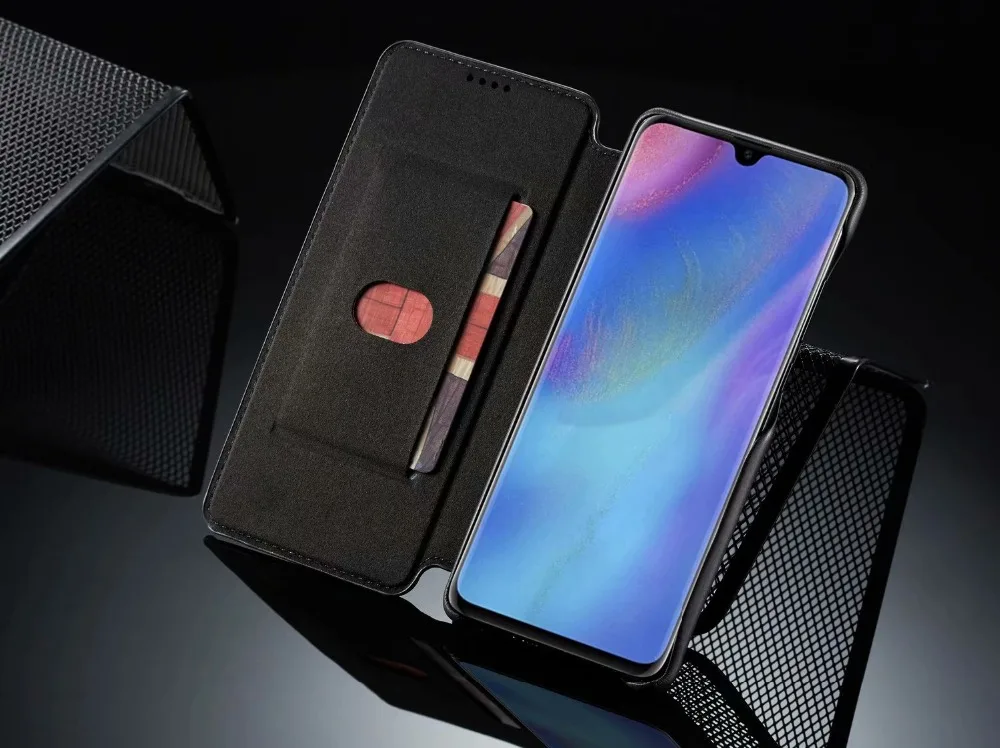 Роскошный кожаный магнитный флип-чехол для huawei p30 lite, чехол-кошелек со слотом для карт, подставка, чехол-книжка для huawei p20 p30 pro, чехол