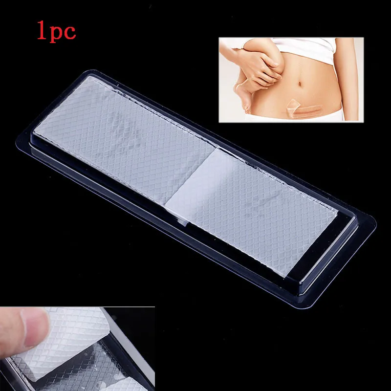 

1pc Reusable Acne Gel Scar Therapy Sheet Skin Repair 3.5*12cm Silicone Gel Scar Sheet Removal Patch